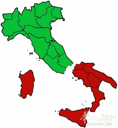 divario-nord-sud.jpg 意大利25%的国民面临着贫困危险,一半南方人过着这样的生活... ... ...