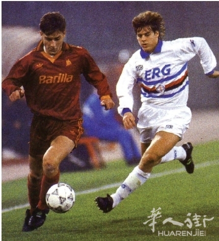 Coppa_Italia_1993-94_-_Roma_vs_Sampdoria_-_Francesco_Totti_e_Michele_Serena.jpg 传奇落幕!意大利国民偶像托蒂宣布正式退役
