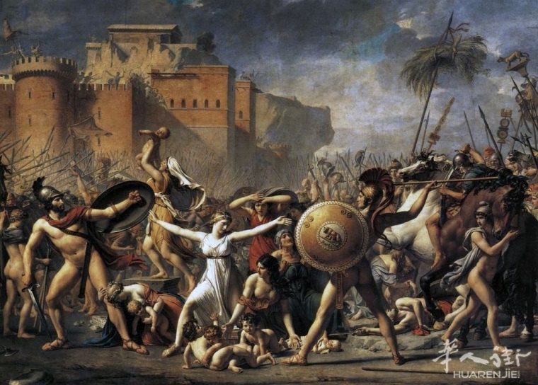 The_Intervention_of_the_Sabine_Women.jpg 意大利文艺复兴顶级雕塑作品之一《掠夺萨宾妇女》