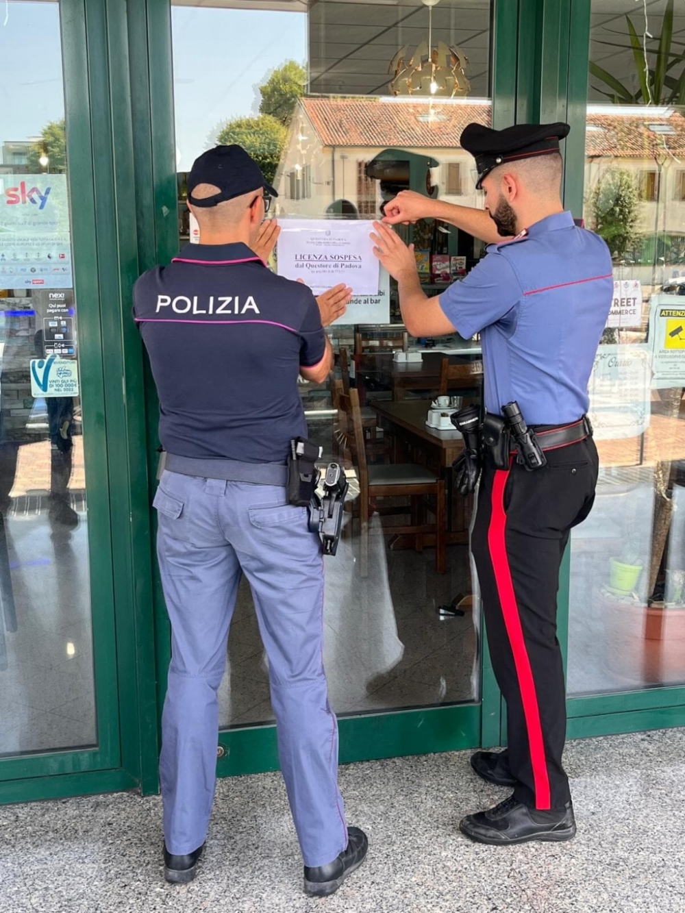 Il provvedimento notificato da polizia e carabinieri.jpeg